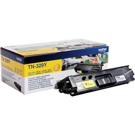 Papírenské zboží - TN329Y Toner pro HL-L8350CDW,DCP-L8450CDW,MFC-L8850CDW tiskárny, BROTHER žlutá, 6 tis.stan