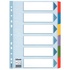 Papírenské zboží - Zosilnené kartónové rozlišovače Esselte Mylar, A4, Mix farieb