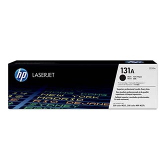 Papírenské zboží - HP originální toner CF210A, black, 1520str., HP 131A, HP LaserJet Pro 200 M276n, M276nw,,