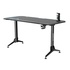 Papírenské zboží - ULTRADESK Herný stôl GRAND BLUE, 160x75 cm, 70-80 cm, 3 úrovne výšky, s XXL podložkou pod myš, držiak slúchadiel aj nápojov