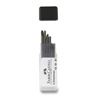 Papírenské zboží - Tuhy do kružítka Faber-Castell 6 ks