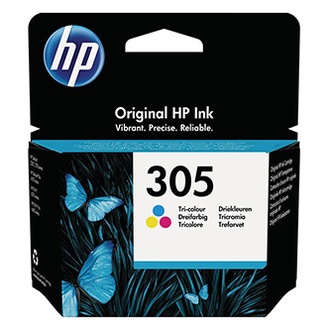 Papírenské zboží - HP original ink 3YM60AE#301, tri-colour, blistr, 100str., HP 305, HP DeskJet 2300, 2710,