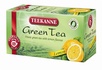 Papírenské zboží - Čaj zelený, 20x1,75 g, TEEKANNE, citrón