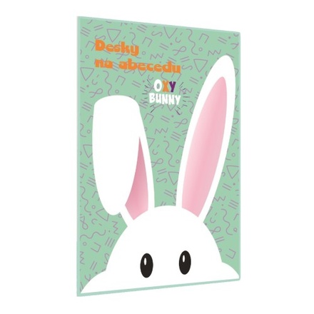 Papírenské zboží - Desky na ABC Oxy Bunny
