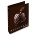 Papírenské zboží - 4-krúžkový zakladač Pigna Monocromo Chocolate - A4, 30 mm, mix motívov