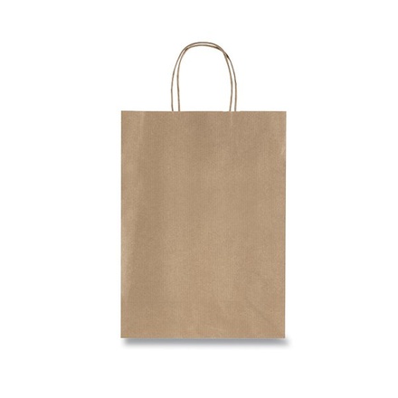 Papírenské zboží - Dárková taška Tinta Unita Brown Kraft 
