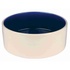 Papírenské zboží - Keramická miska - krémová / modrá 0,35 l / o 12 cm