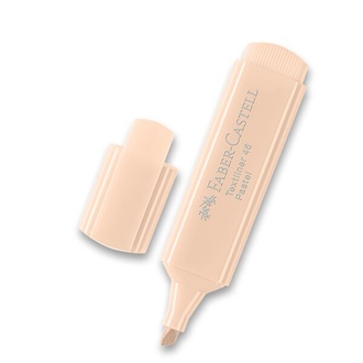 Papírenské zboží - Zvýrazňovač Faber-Castell Textliner 1546 Pastel pudrová