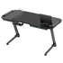Papírenské zboží - ULTRADESK Herný stôl SPACE XXL V2 BLACK, 144x70 cm, 75 cm, LED RGB podsvietenie s dotykovým