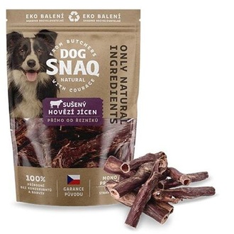Papírenské zboží - DOG SNAQ hovězí jícen sušený 100 g 