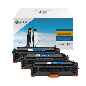 Papírenské zboží - G&G kompatibilní toner s CC531A, black, NT-PH531UC, pro HP Color LaserJet CP2020/CP2025/C