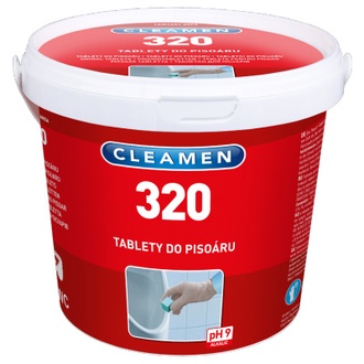 Papírenské zboží - Cleamen 320 pisoárové kostky 1,5 kg