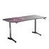 Papírenské zboží - ULTRADESK Herný stôl FRAG XXL PINK, 160 x 75 cm, 75 cm, držiak nápojov a slúchadiel, stojan BEAM, s celoplošnou XXL podložkou pod 