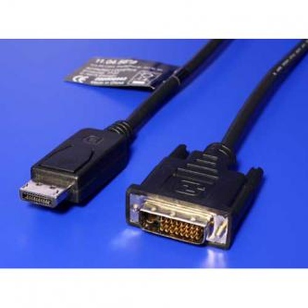 Papírenské zboží - Kabel DisplayPort M- DVI (24+1) M, 2m, černá