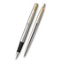 Papírenské zboží - Parker Jotter Stainless Steel GT súprava plniace pero a guličkové pero