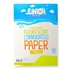 Papírenské zboží - Dekoračný papier A4 Neon žltý vlnkový 165 g, sada 10 ks