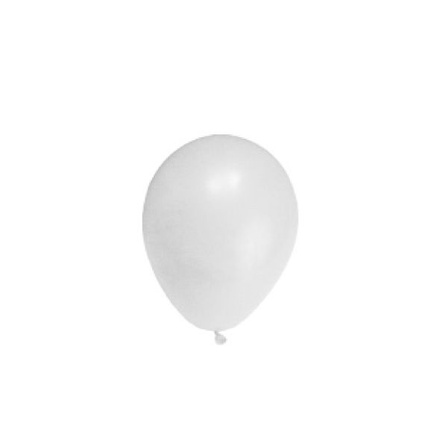 Papírenské zboží - Nafukovací balónky bílé "M" [100 ks]