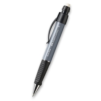 Papírenské zboží - Mechanická tužka Faber-Castell Grip Plus 0,7 mm metalická šedá